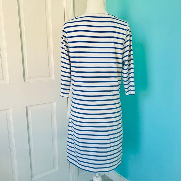 Boden Boat Neck Nautical T Shirt Dress (size 8) - Picture 5 of 11